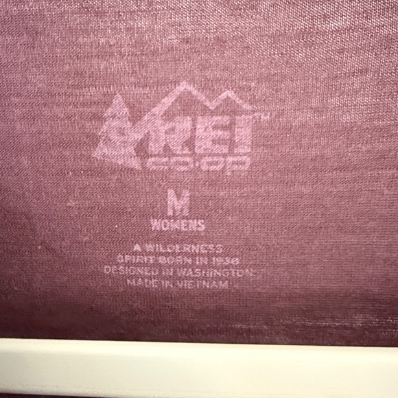 REI Deep Maroon Long Sleeve Shirt - Picture 4 of 5